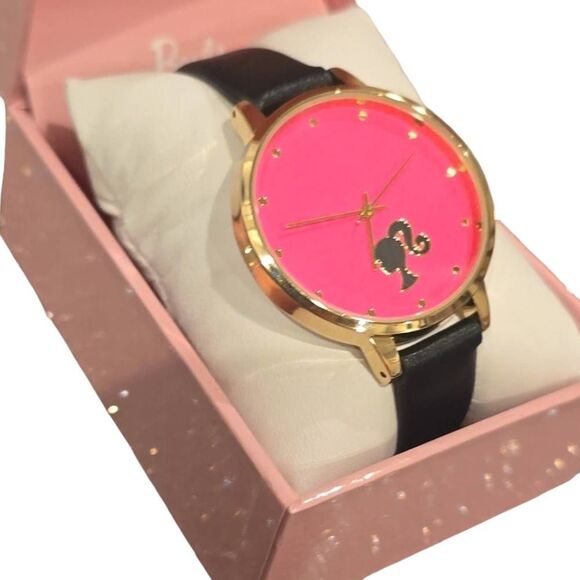 Barbie Logo Head Accutime Buckle Band Watch main image 5